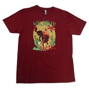 Next Level Apparel Women's T-shirt Size Large Red